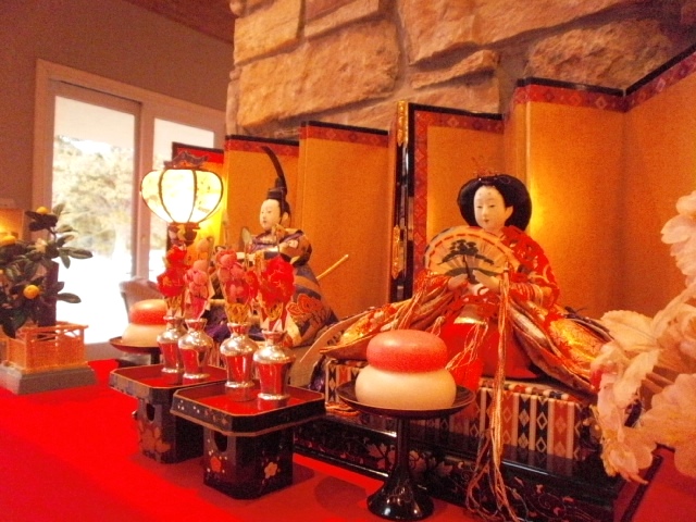 ブルーベリーヒルのひな人形