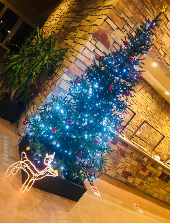 ～　ホテルのクリスマスツリー　～