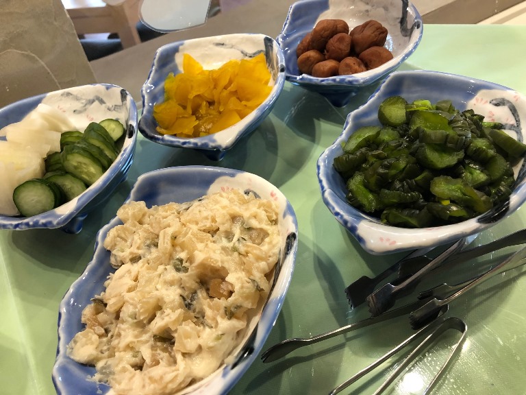 ～　朝食バイキングより　～