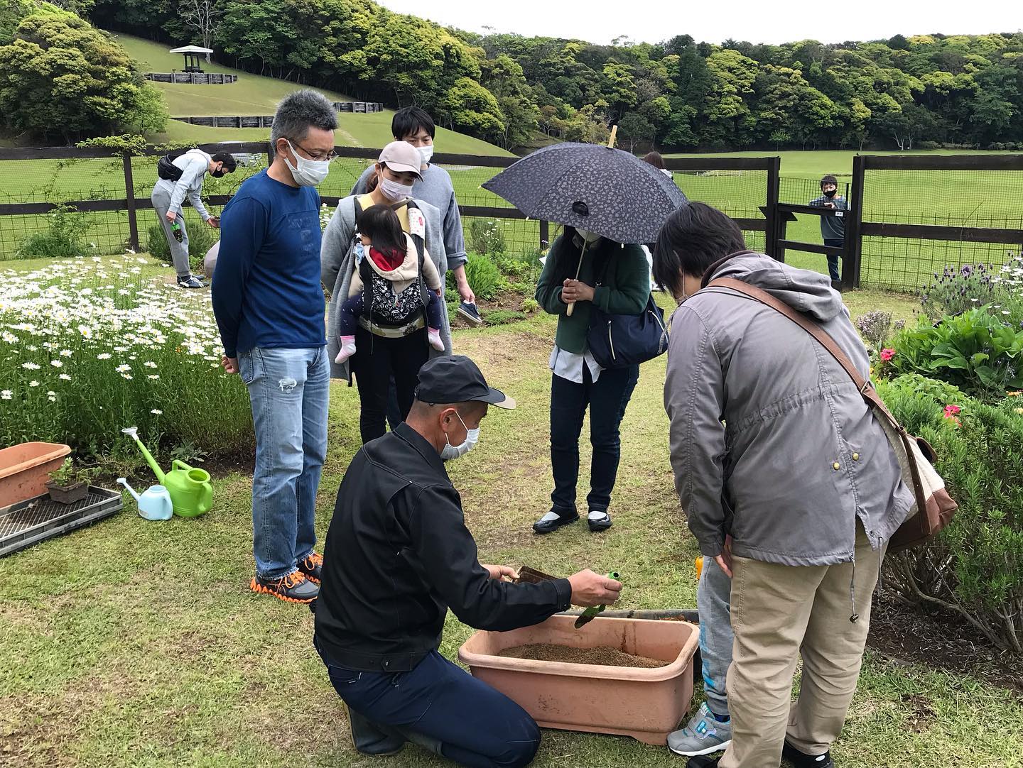 ハーブ寄せ植え体験