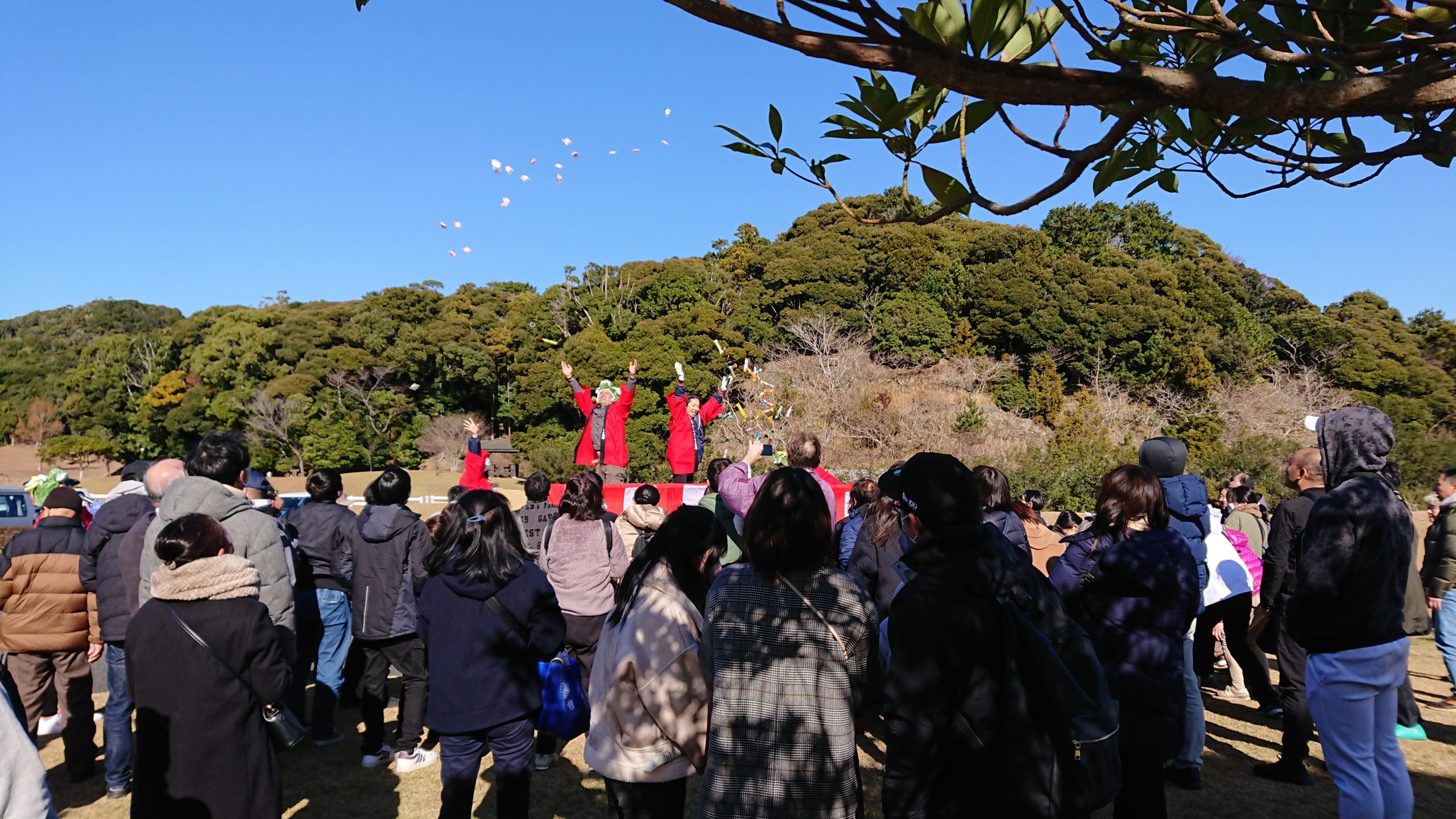 2024年1月1日(月)~新春 餅まき~