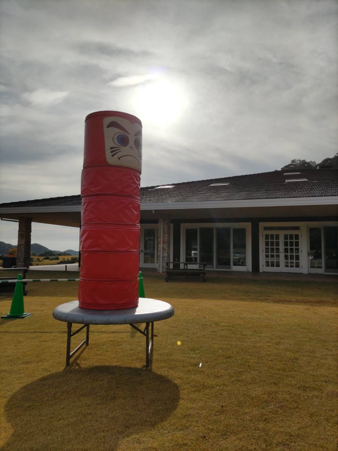 ～　お正月イベント　ダルマ落とし　～