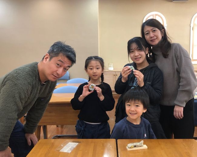 ～　２月２４日（日）　ハーブ石けん作り教室より　～