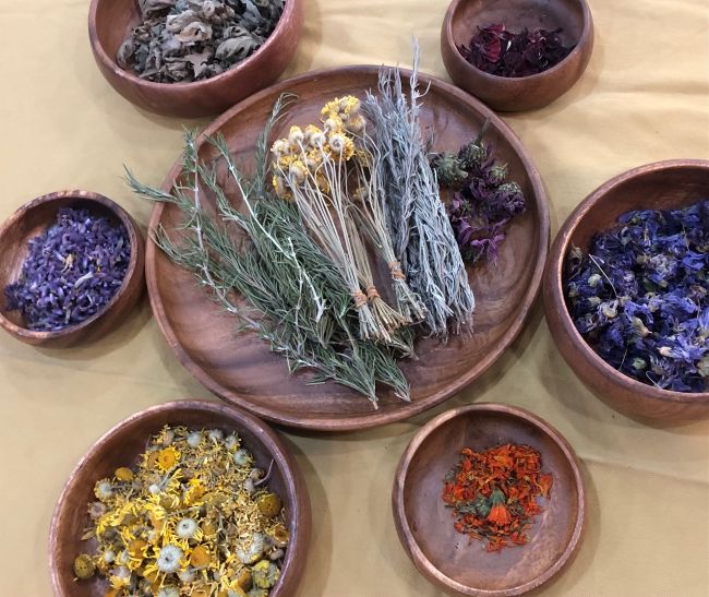 ～　２月２４日（日）　ハーブ石けん作り教室より　～