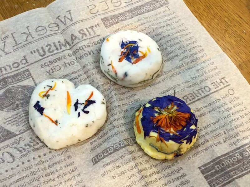 『ハーブの手ごね石鹸作り体験』開催